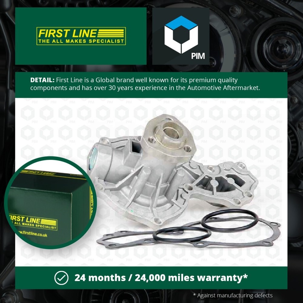 Water Pump fits SEAT INCA 6K9 1.6 1.7D 1.9D 95 to 03 AEY Coolant Firstline New