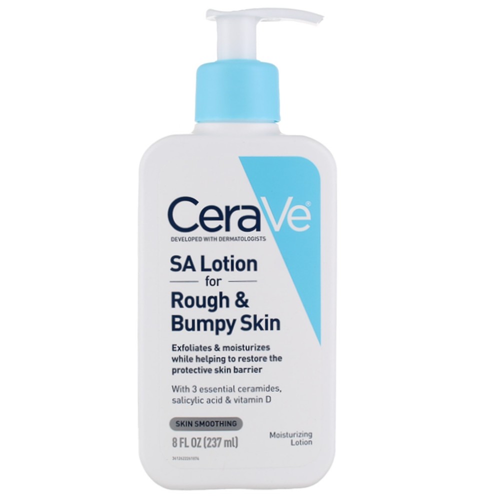 3 Pack CeraVe SA Lotion for Rough Bumpy Skin 8 fl oz Smoothing Formula