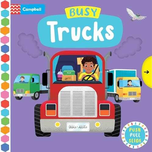 Busy Trucks (Busy Books) - Board book, by Books Campbell - Very Good