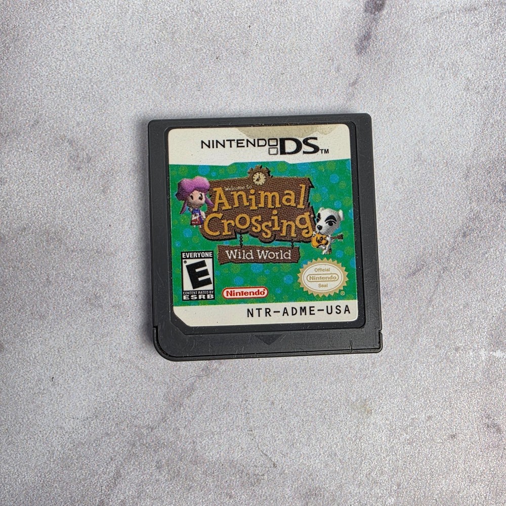 Nintendo DS Animal Crossing Wild World Game Cartridge Only