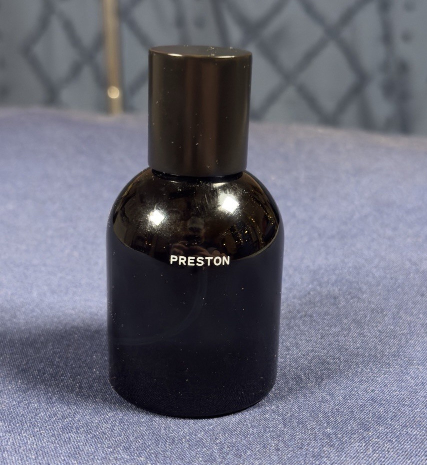 Preston Leather Scent Cologne Spray Regular Size 1.7 fl oz