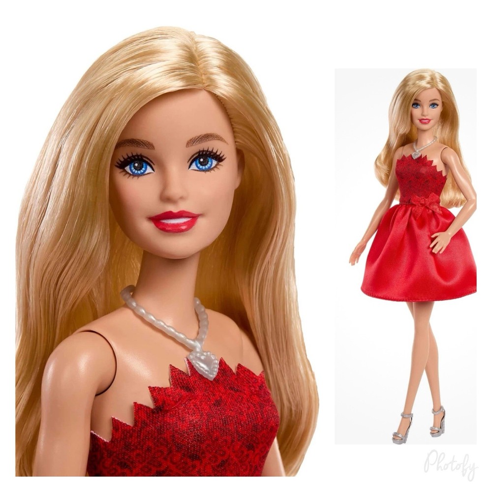 Barbie Mattel 80th Anniversary Ruby Red Celebration Doll