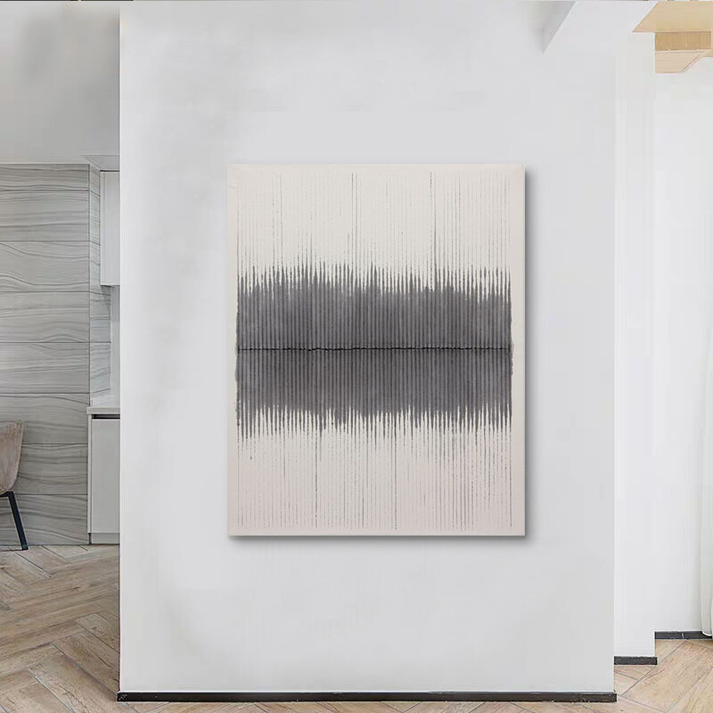 Pure Hand-painted Abstract Porch Oil Painting Modern Living Room Decorative