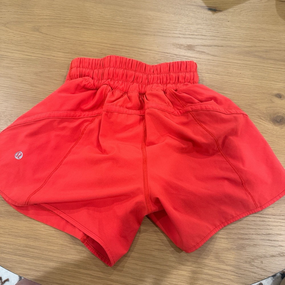 lululemon Women's Red Running Shorts
