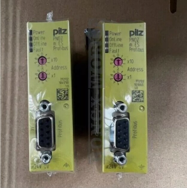 NEW PILZ 772132 PNOZ m ES Profibus safety relay