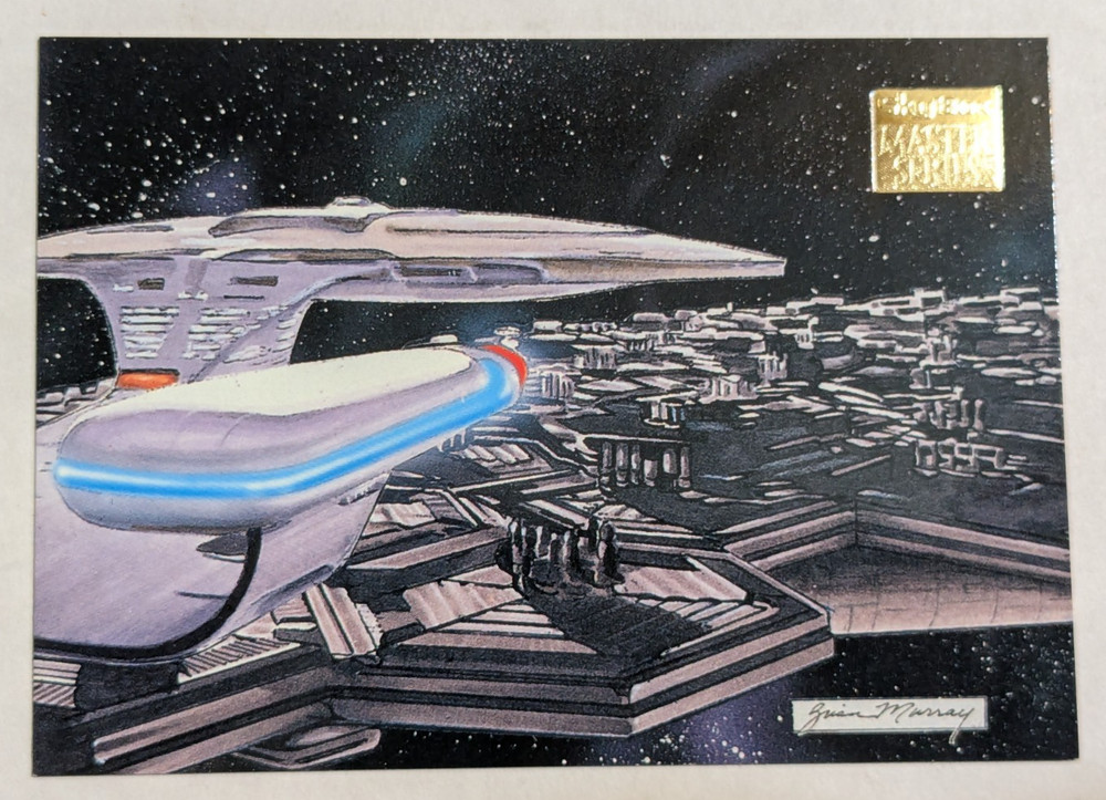 1993 Skybox Master's Series - 1994 Star Trek Edition - Enterprise Promo