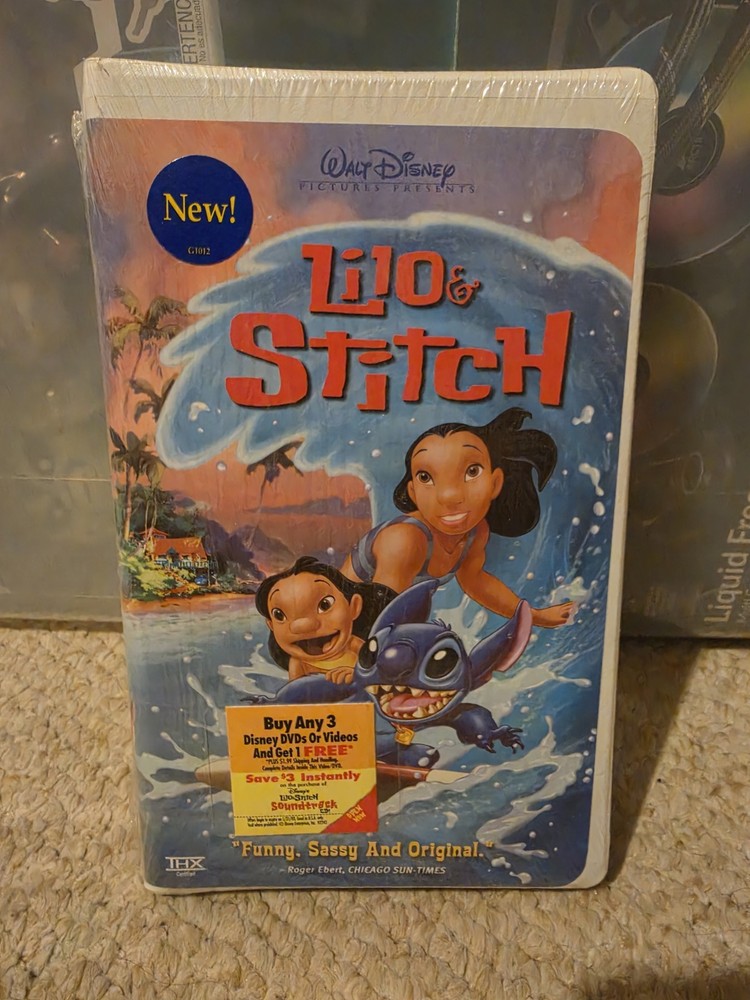 Lilo And Stitch VHS (Sealed)