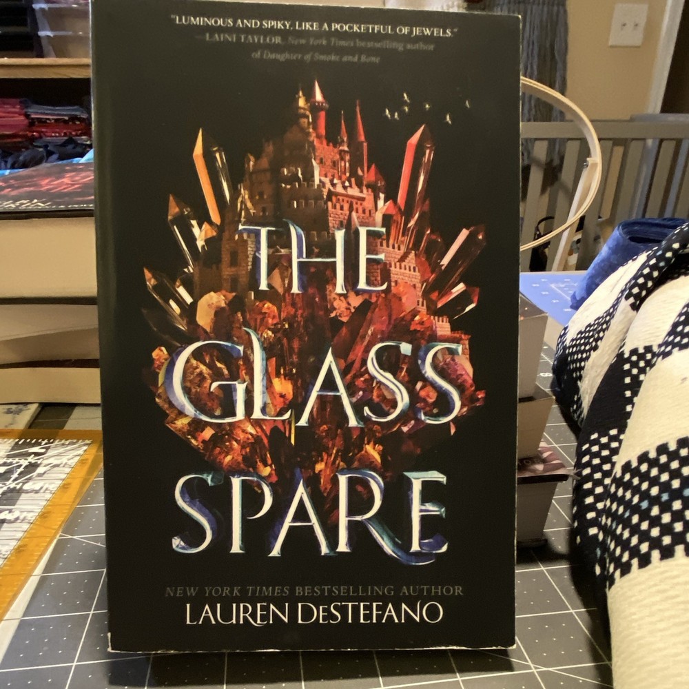 The Glass Spare Lauren DeStefano Hardcover English YA Fantasy Novel Dust Jacket