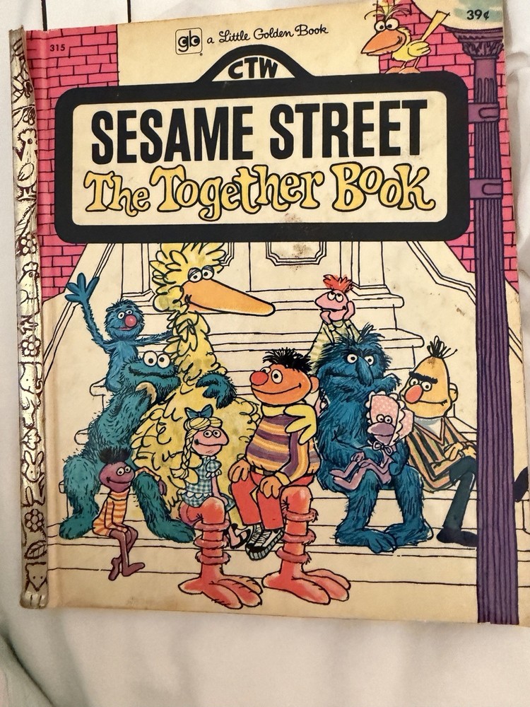 The Together Book (Sesame Street) (Little Golden Book) - Hardcover - VERY GOOD
