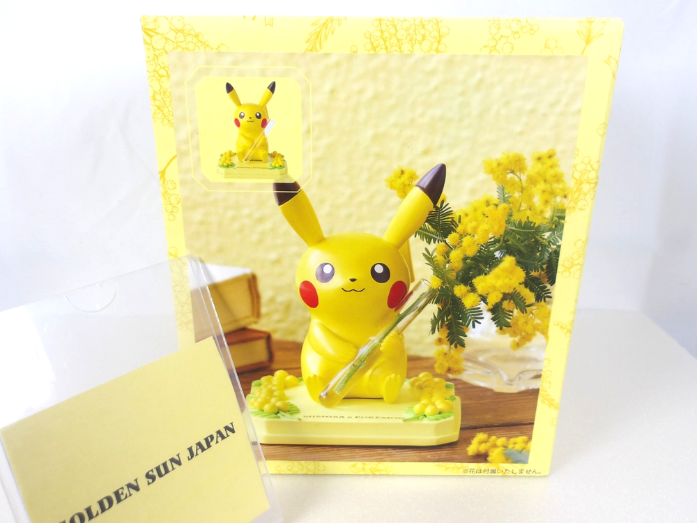 Pikachu Bud Vase Figure (Flower Vase) MIMOSA Pokemon Center Original Japanese