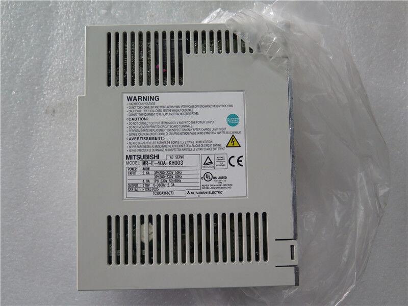 Mitsubishi MR-E-40A-KH003 Servo Drive New In Box MRE40AKH003 Expedited Shipping