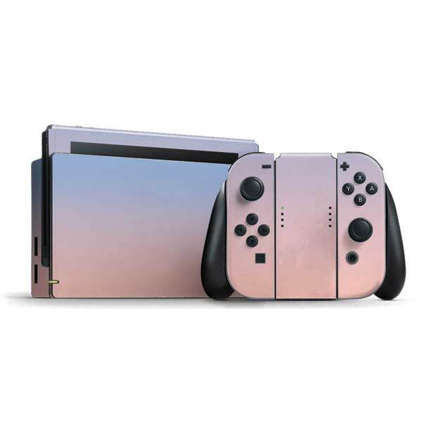 Solids Nintendo Switch Bundle Skin - Rose Quartz & Serenity Ombre