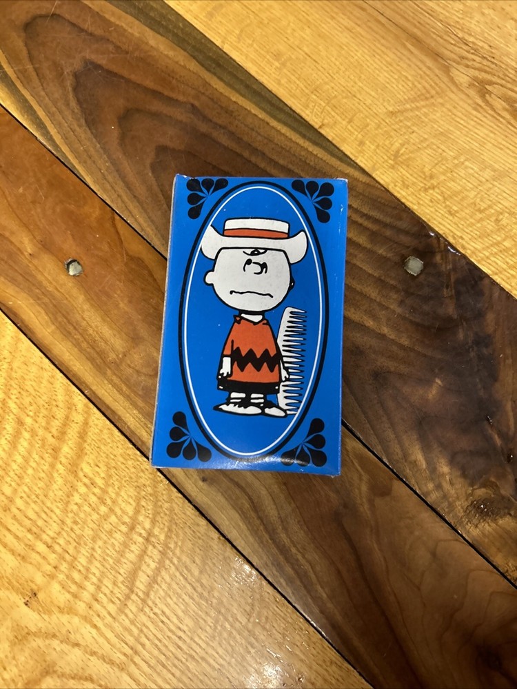 Vintage Avon Peanuts Charlie Brown Brush Comb Set NOS Lot 1
