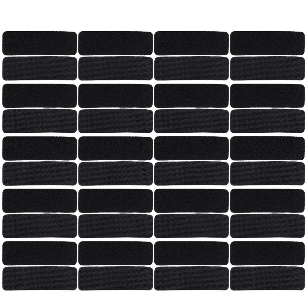 30 Pcs Rounded Rug Stickers for Wood Floor Fasteners Carpet Tape on
