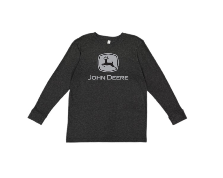 John Deere Youth Boys Long Sleeve Crew Tee LP75806