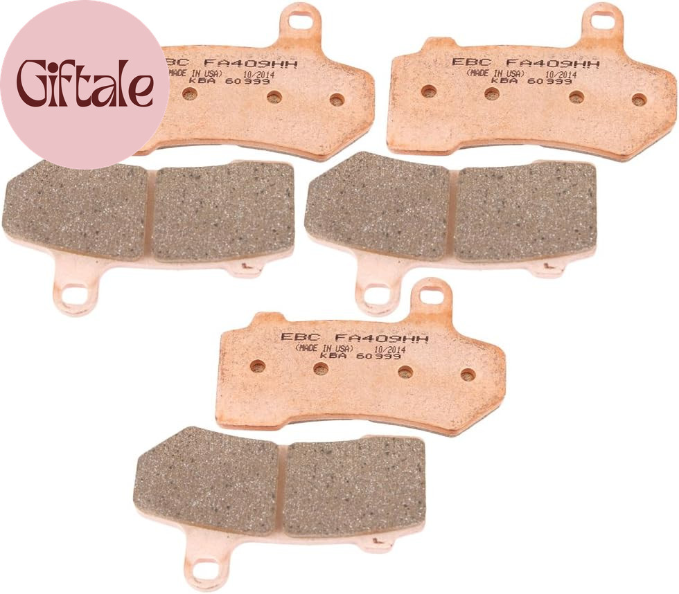 Brakes EBPCK1027 Complete Double-H Sintered Brake Pad Change Kit