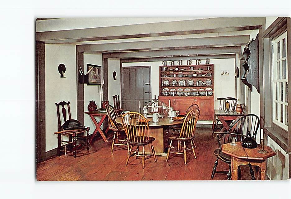 Postcard The taproom Van Cortlandt Manor Croton on Hudson New York USA