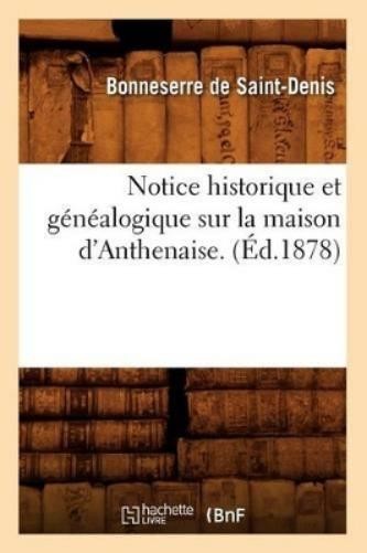 Sans Auteur Notice Historique Et Généalogique Sur La Mai (Paperback) (UK IMPORT)All Tariffs and Duties included - no additional charges
