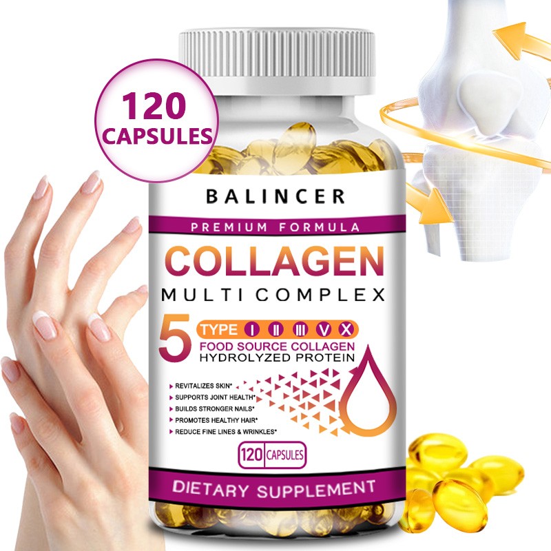 Multi Collagen Complex - Supports Skin Vitality, Hair Growth & Joint Comfort