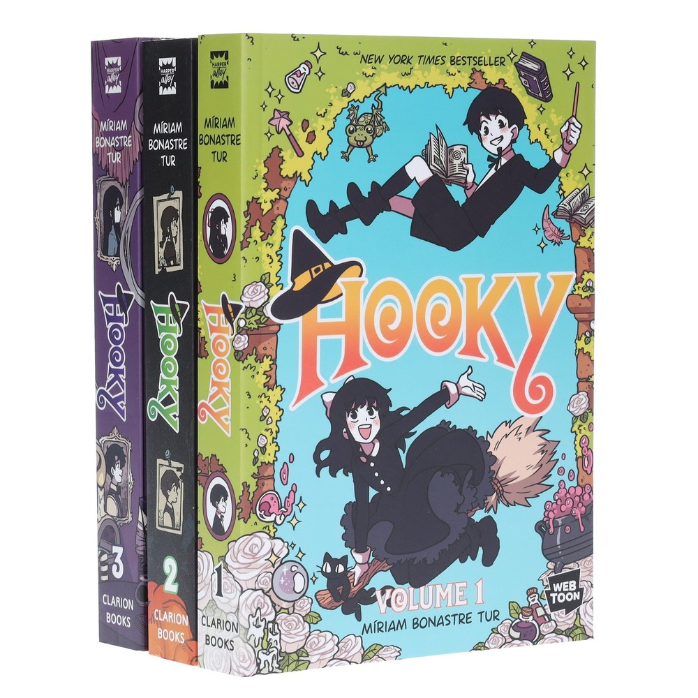 Hooky (Vol 1-3) Graphic Novel Series 3 Books Set  - Ages 8-12 - Paperback
