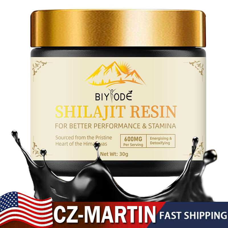 18000ft Himalayan Organic Pure Shilajit Soft Resin Potent Fulvic Acid-image