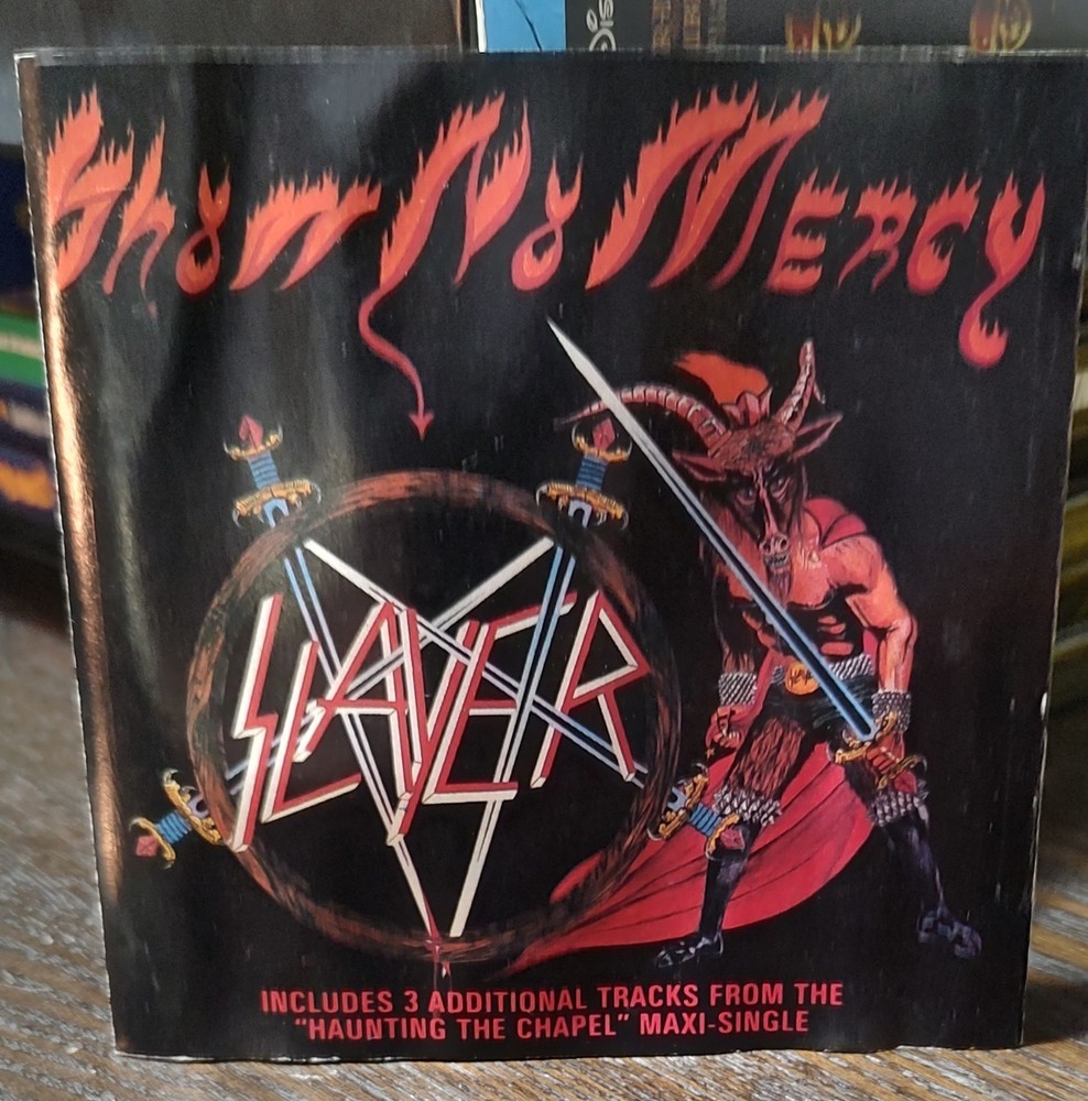 Slayer, Show No Mercy. Vintage Metal Cd From 1987.