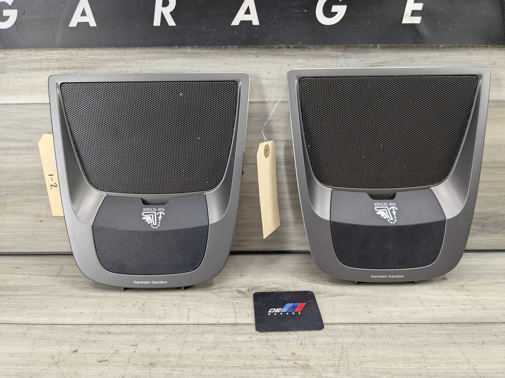 OEM BMW G22 G42 G82 G87 M2 M4 COUPE Rear Shelf Speaker Cover Trims HARMAN