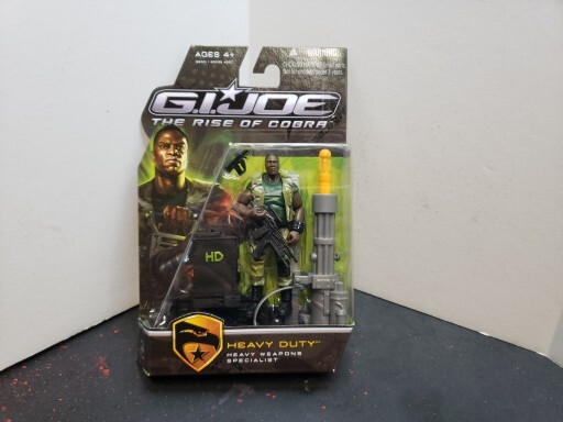 GI JOE 25th ROC HEAVY DUTY v10 2009 MOC NEW On Card