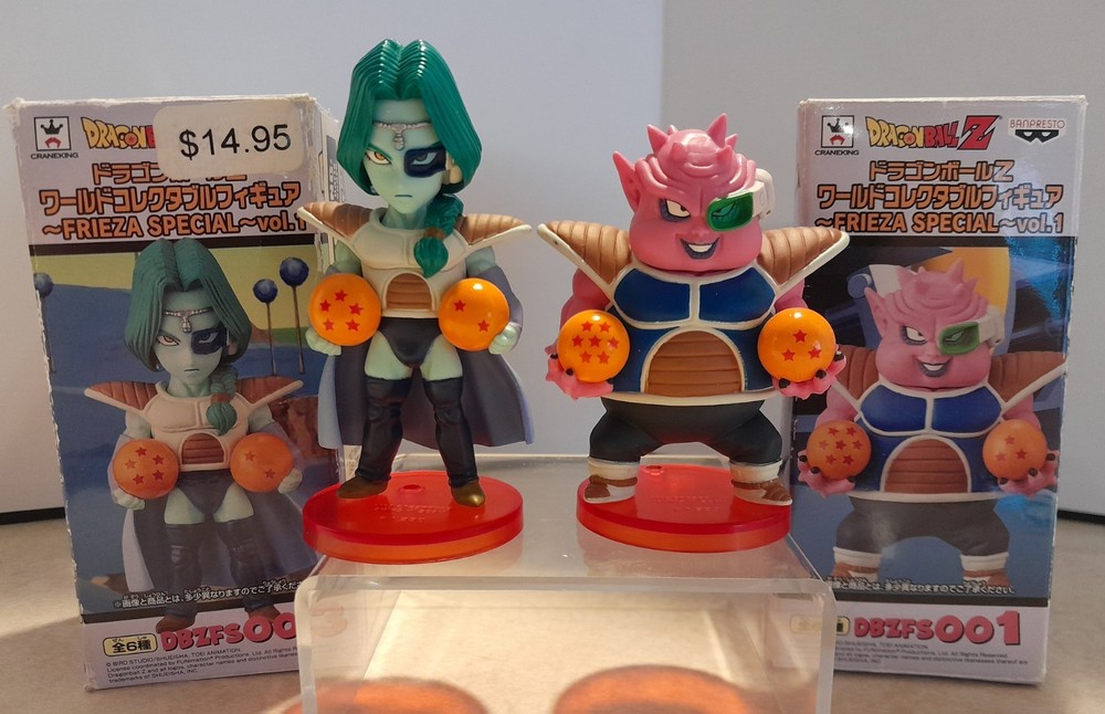 Zarbon & Dodoria WCF Frieza Special Vol 1 World Collectible Figure Dragon Ball Z