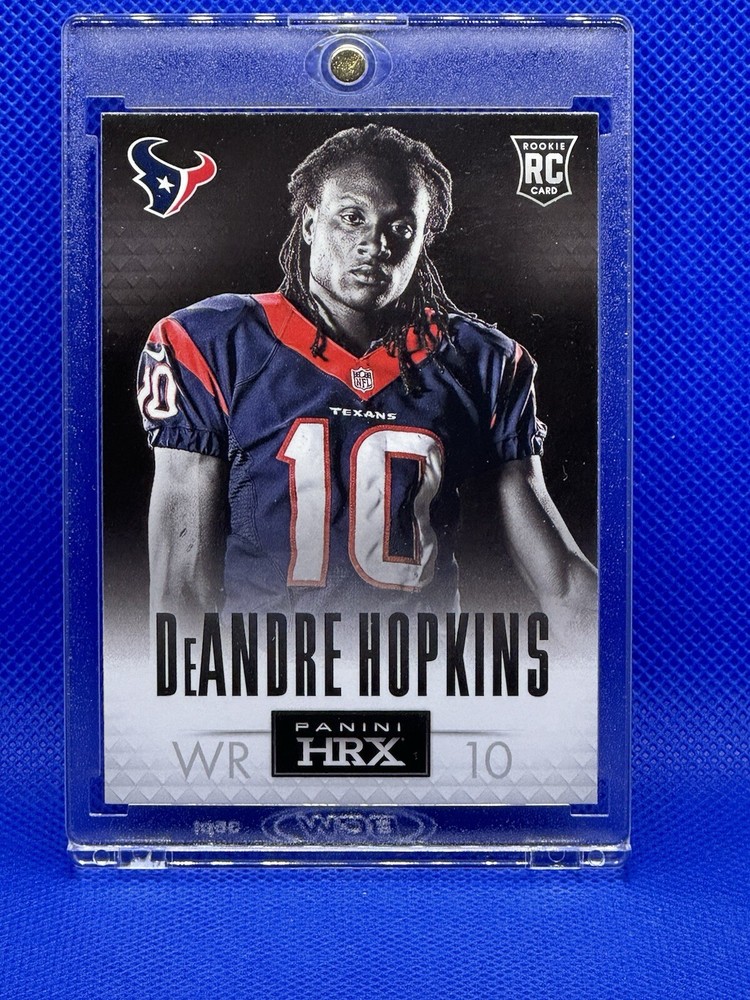 DeAndre Hopkins RARE ROOKIE RC PANINI INSERT 2013 INVESTMENT CARD CHIEFS!
