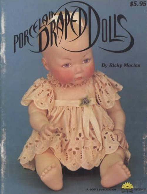 How to Make Porcelain Draped Dolls w Lace Edge Dresses Steps w Instructions