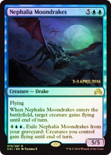 Pre-Release Promos - Nephalia Moondrakes - Foil - Prerelease Promo