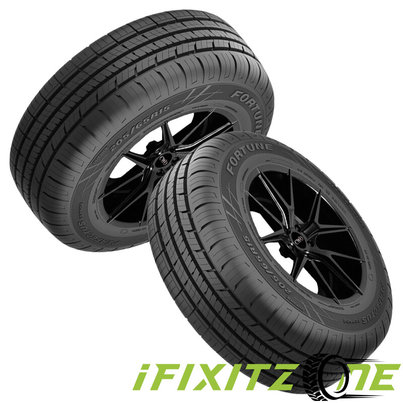 2 Fortune Perfectus FSR602 235/60R16 100H All Season Performance 600AA 60K MILE