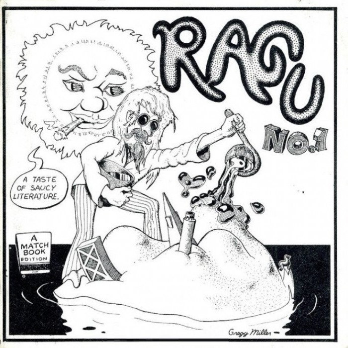Ragu #1 VG; Match Book Edition | low grade - Gregg Miller Underground Mini Book