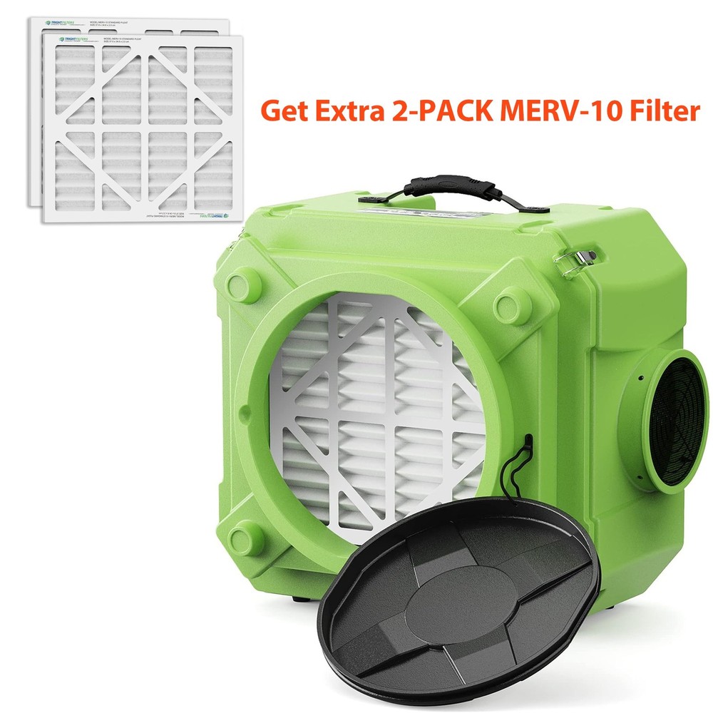 ALORAIR CleanShield HEPA 550 Air Scrubber Negative Air Machine w/3-Stage Filtra