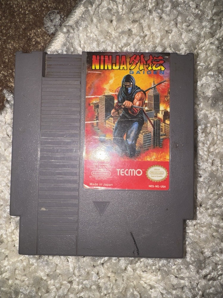 Ninja Gaiden NES Nintendo Entertainment System Game Cartridge NTSC-U/C