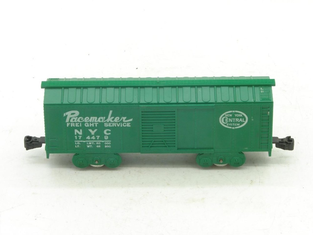 Marx Trains O-27 Gauge Green New York Central Pacemaker 4 Wheel Box Car 174479