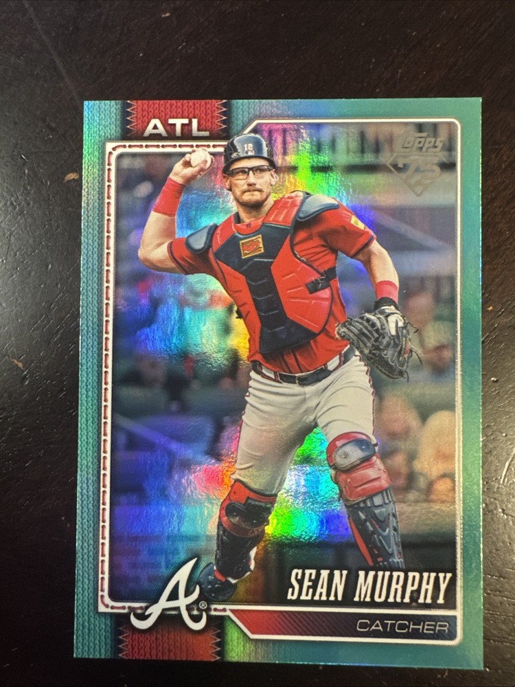 Sean Murphy  2026 Topps Series 1 Aqua Rainbow Foil Atlanta Braves #30