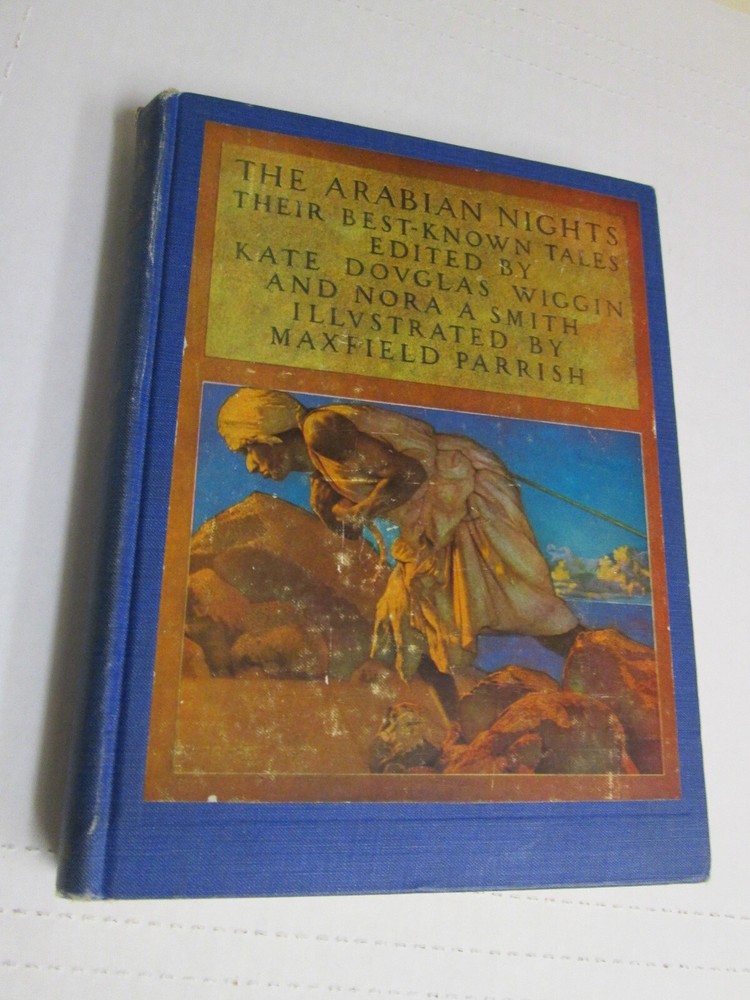 Maxfield Parrish THE ARABIAN NIGHTS Vintage ILLUSTRATED BOOK