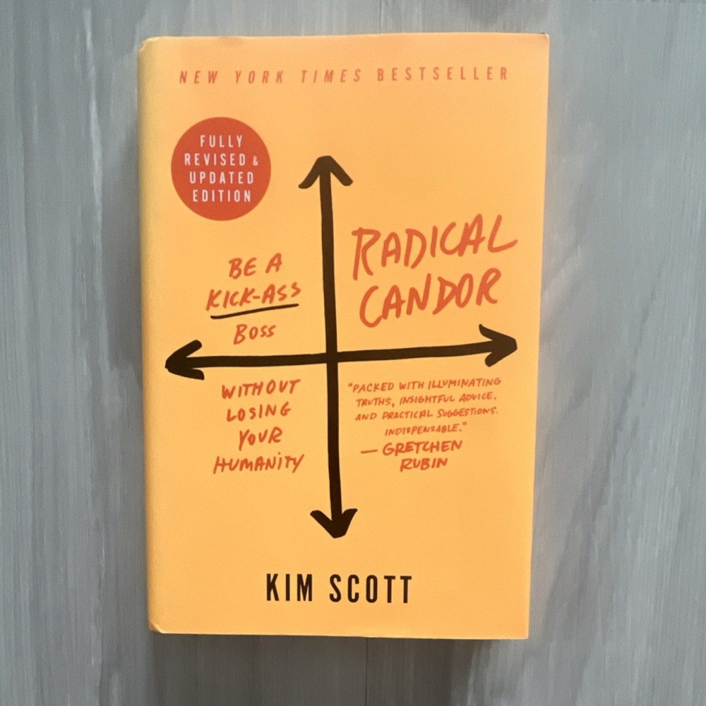 Radical Candor Fully Revised Edition by Kim Scott Hardcover 2019 Leadership