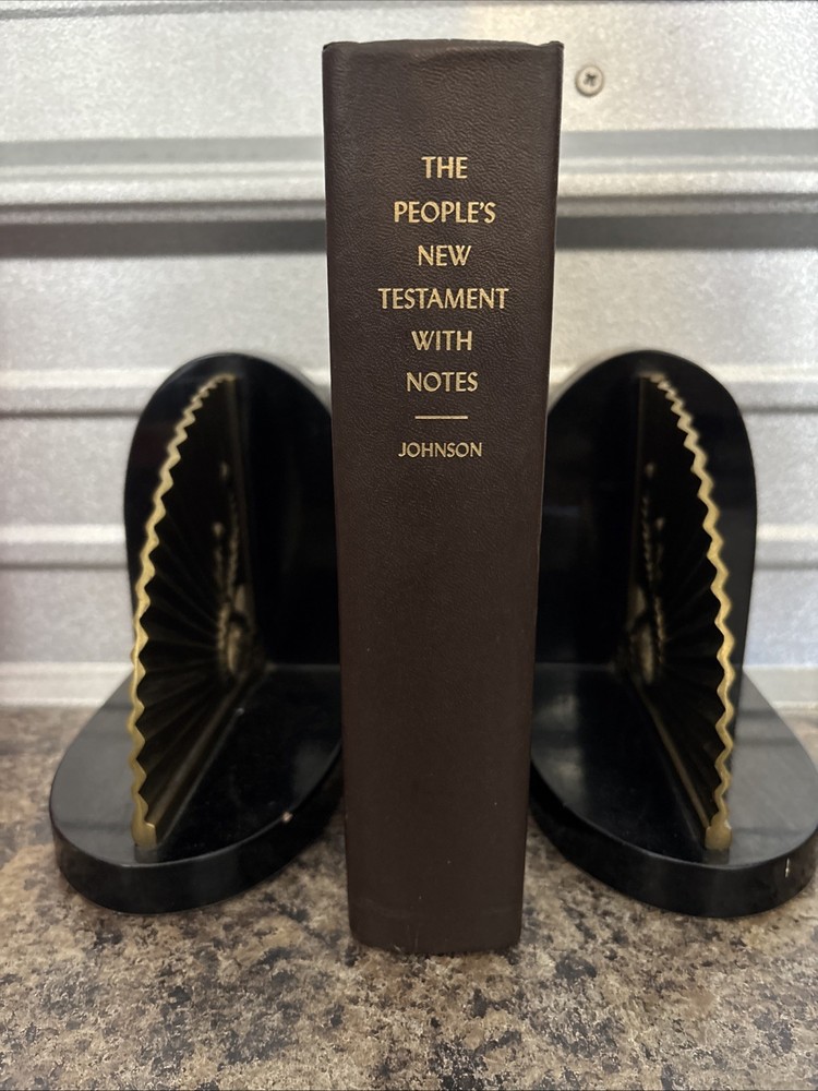 The People's New Testament Bible  with Explanatory Notes B.W. Johnson Vol. 1&2