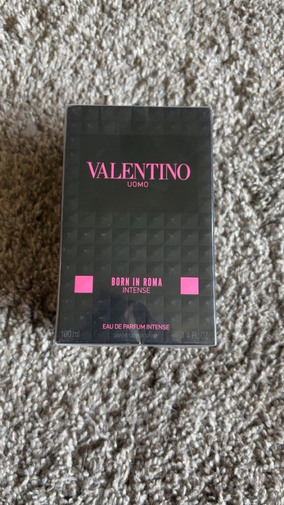 Valentino Uomo Born in Roma Intense EDP 3.4 Oz 100ml Men's Fragrance