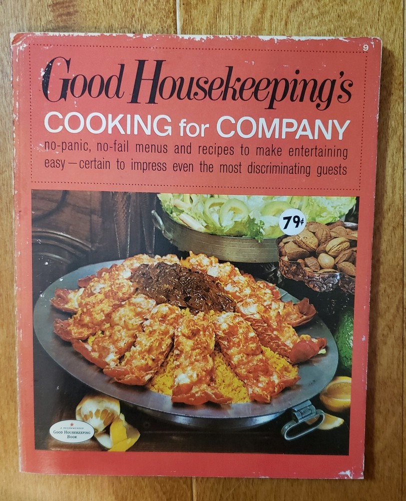 Good Housekeeping's Cooking for Company Cookbook PB c1967 Vtg p64 Illus Hearst