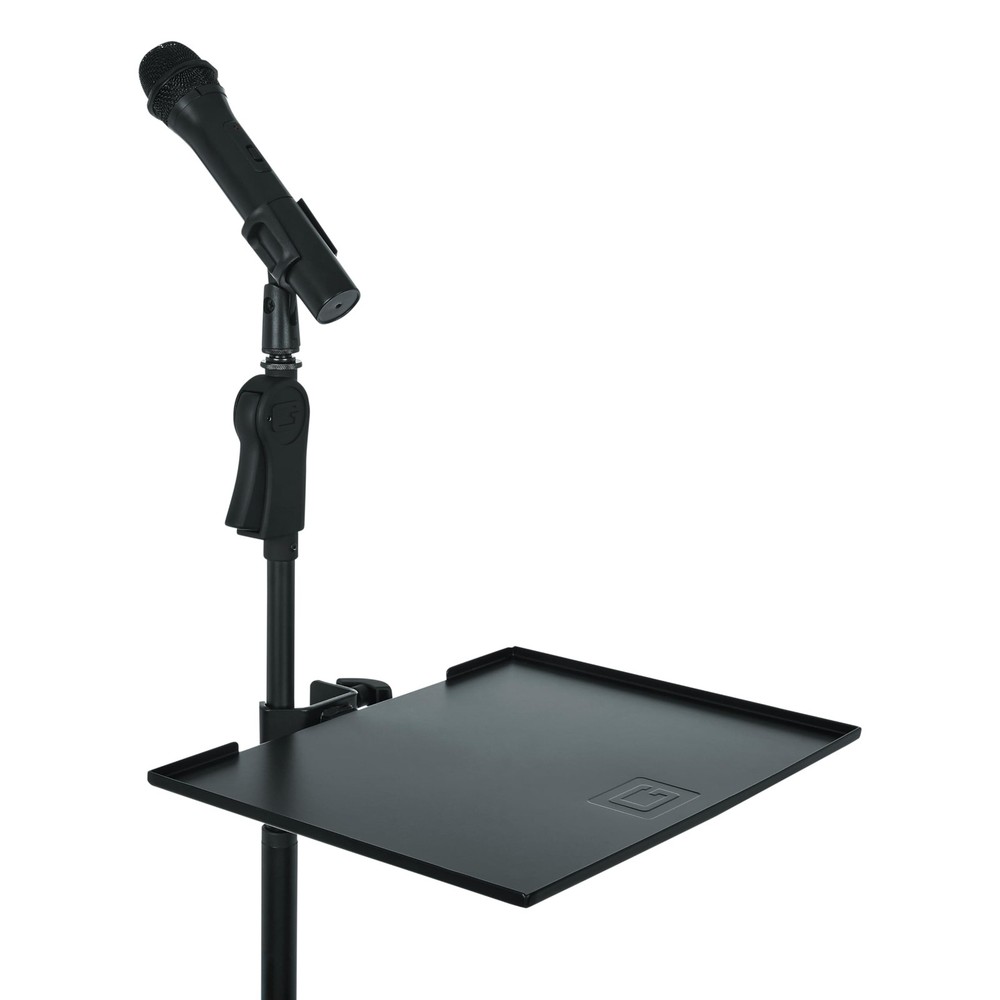 FrameworksCases Microphone Stand Clamp-On Utility Shelf with 10 Pound Weight ...