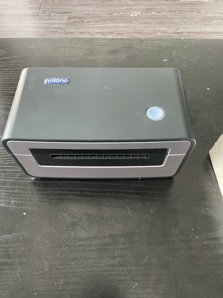 POLONO Thermal Label Printer, 4x6 Shipping Label Printer (Grey)