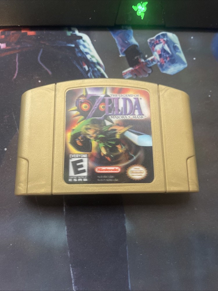 The Legend of Zelda Majora's Mask Nintendo 64 ⭐️AUTHENTIC Cartridge - TESTED✅️