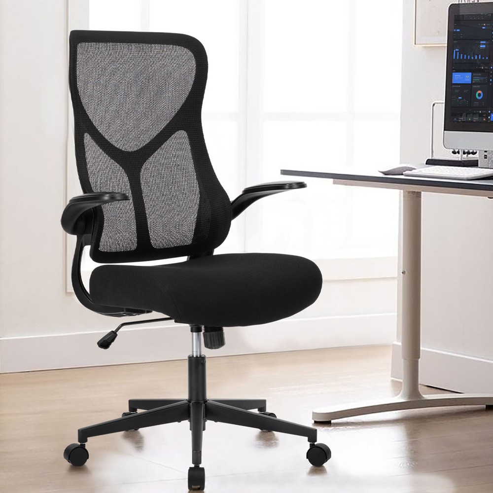 Ergonomic Mesh Office Chair High Back Desk Chair Adjustable Arms Swivel Task