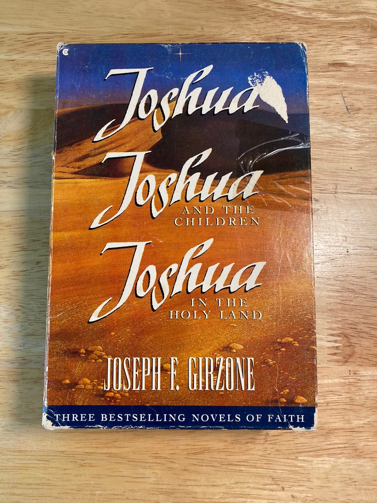 Lot 3 Joseph Girzone Joshua book lot paperback Holy Land complete set with case