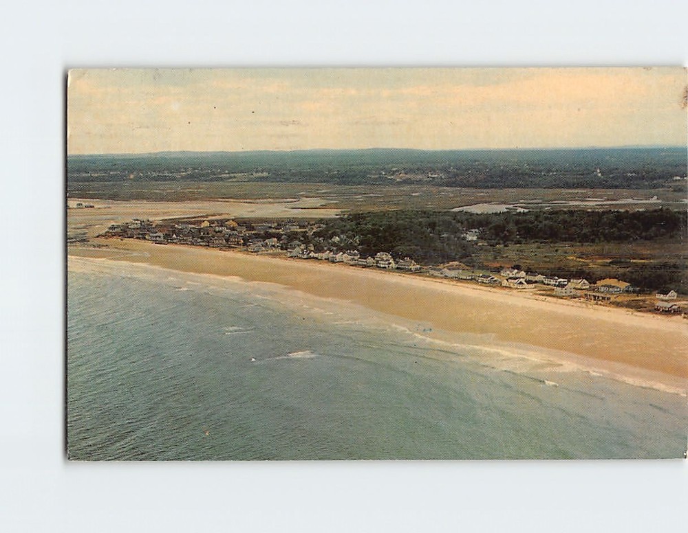 Postcard Airview of Drakes Island Wells Maine USA