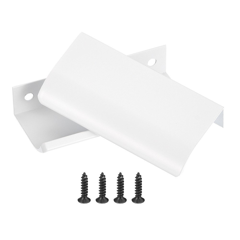 10 Pack Finger Edge Pull Furniture Drawer Handles 2.5